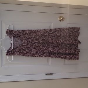 NWOT Gap Maroon Floral Paisley Sundress, Size S